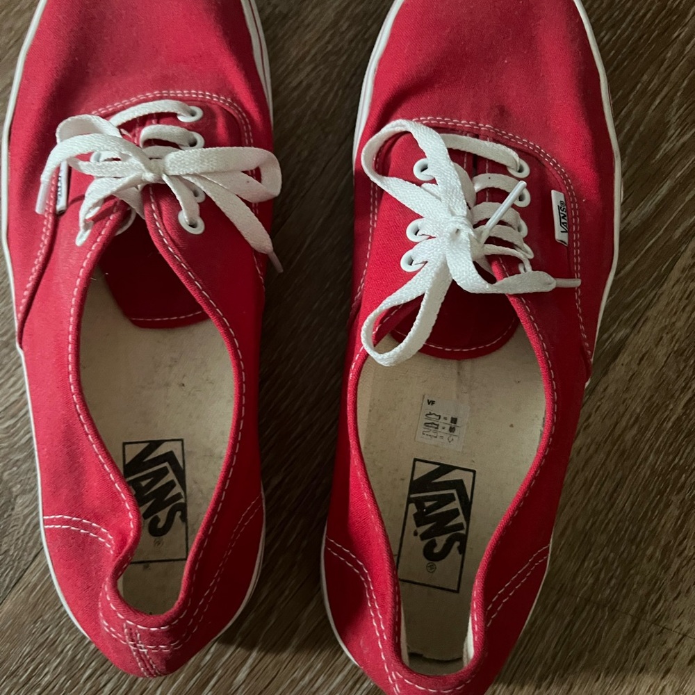 Vans Women's Bold Red Sneakers
